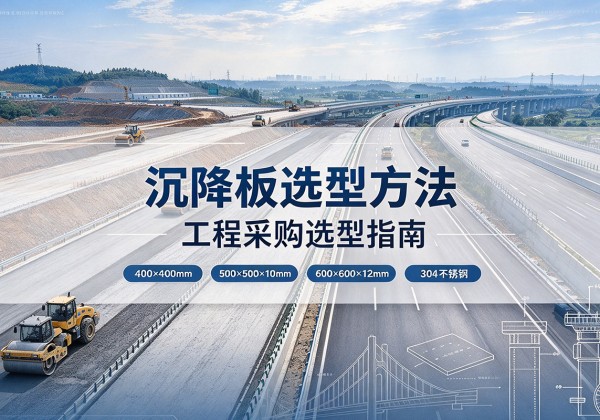 娄烦沉降板选择方法